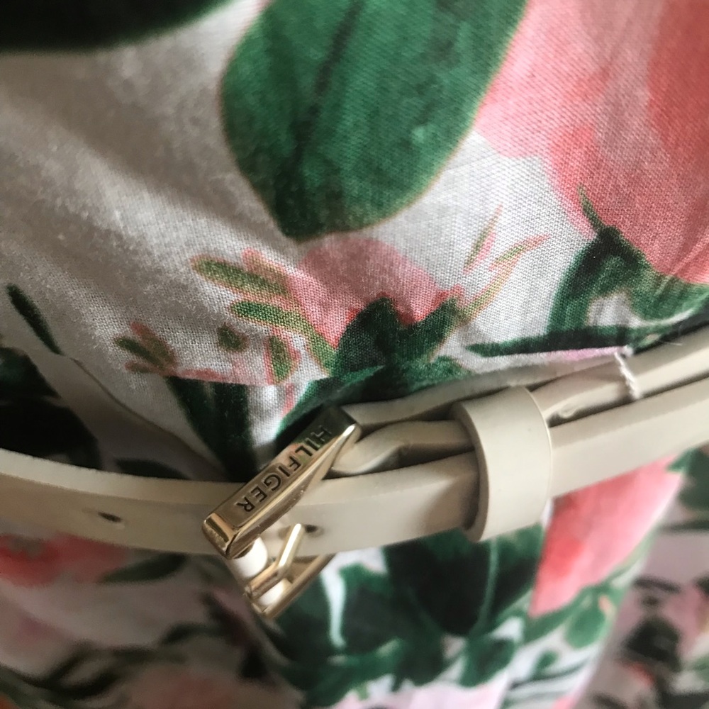 NEW Tommy Hilfiger floral print belted fit & flare dress (14) - Picture 10 of 11